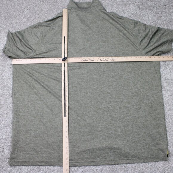 Duluth Polo Shirt Men 3XL XXXL Green Armachillo Cooling Relaxed Fit Short Sleeve - Picture 11 of 14